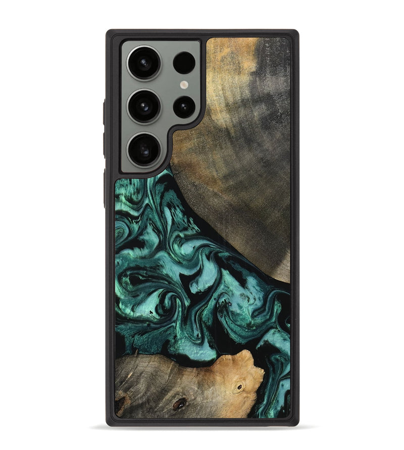 Galaxy S23 Ultra Wood Phone Case - Kaela (Green, 798938)