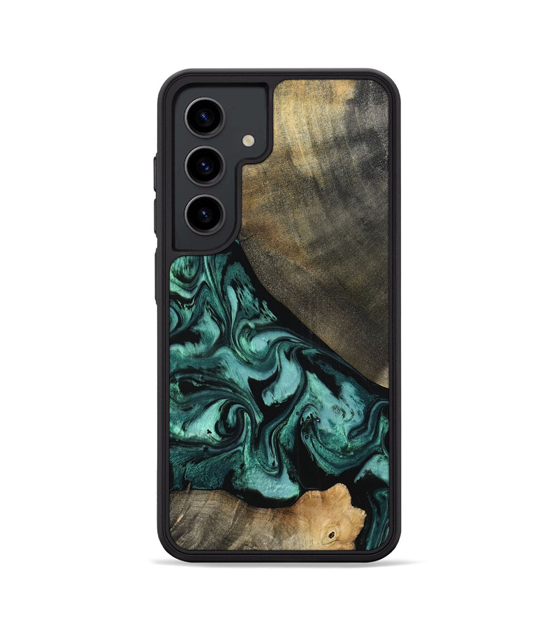 Galaxy S24 Wood Phone Case - Kaela (Green, 798938)
