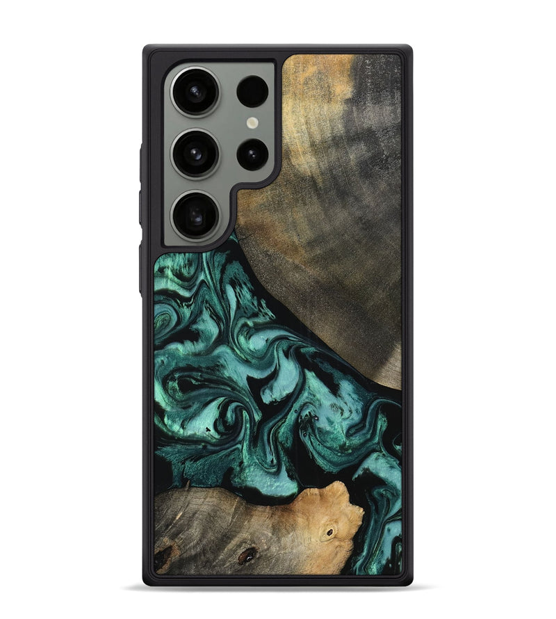 Galaxy S24 Ultra Wood Phone Case - Kaela (Green, 798938)