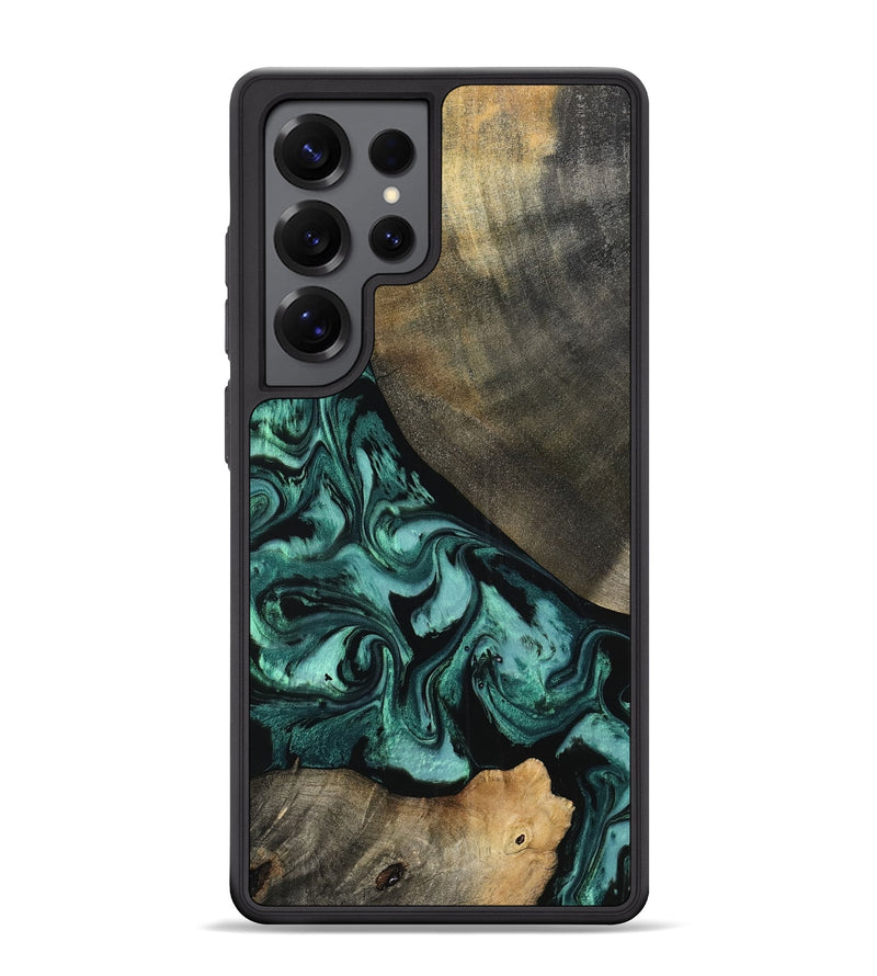 Galaxy S25 Ultra Wood Phone Case - Kaela (Green, 798938)