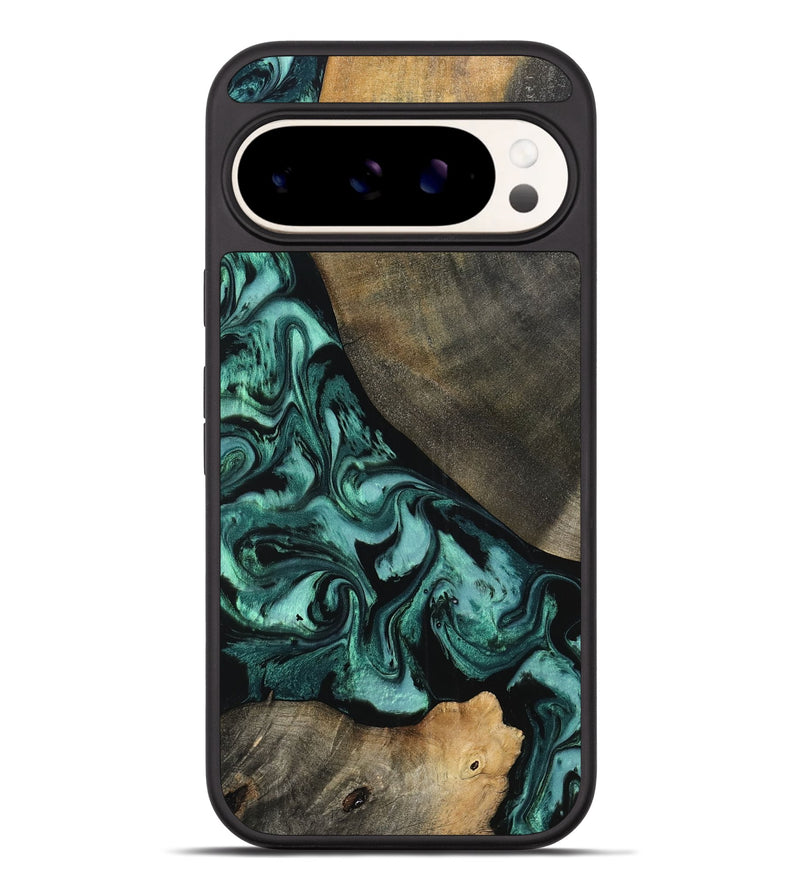 Pixel 9 Pro XL Wood Phone Case - Kaela (Green, 798938)