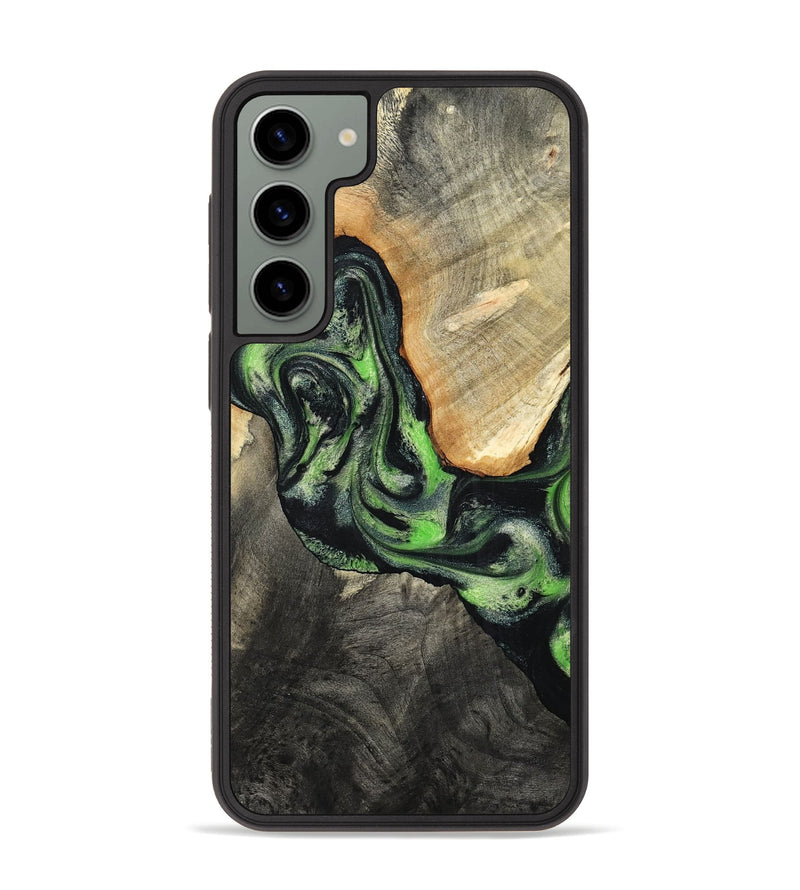 Galaxy S23 Plus Wood Phone Case - Teo (Green, 798941)