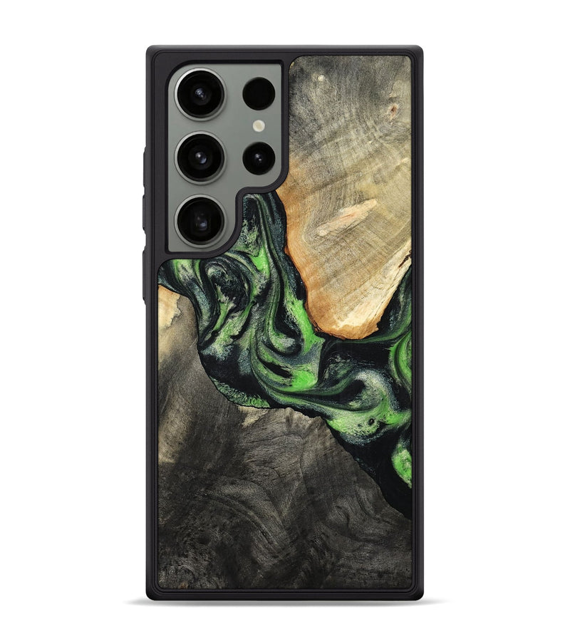 Galaxy S24 Ultra Wood Phone Case - Teo (Green, 798941)