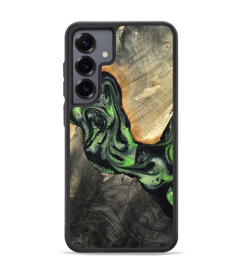 Galaxy S25 Plus Wood Phone Case - Teo (Green, 798941)