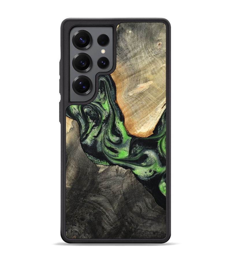 Galaxy S25 Ultra Wood Phone Case - Teo (Green, 798941)
