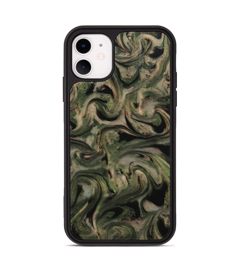 iPhone 11 ResinArt Phone Case - Elio (Green, 798945)