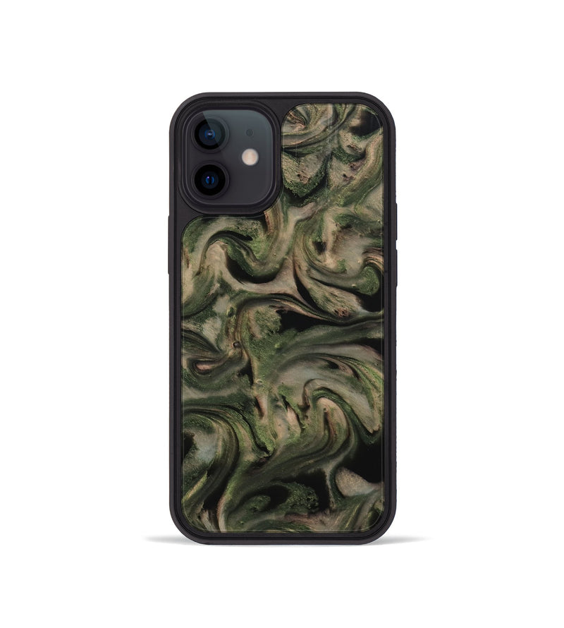 iPhone 12 mini ResinArt Phone Case - Elio (Green, 798945)