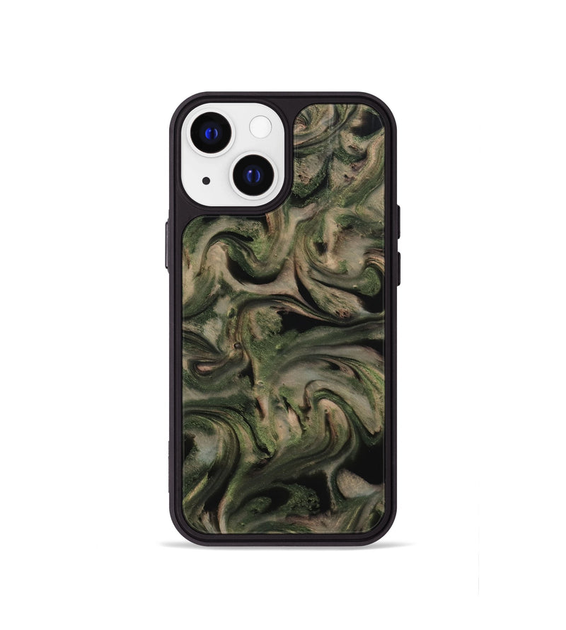 iPhone 13 mini ResinArt Phone Case - Elio (Green, 798945)