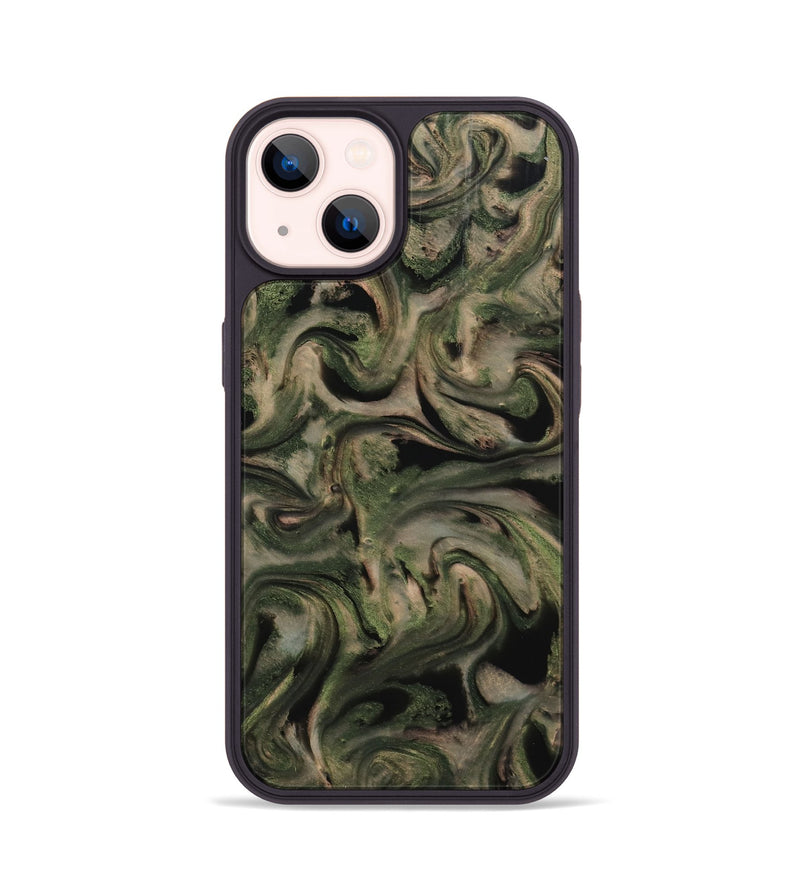 iPhone 14 ResinArt Phone Case - Elio (Green, 798945)