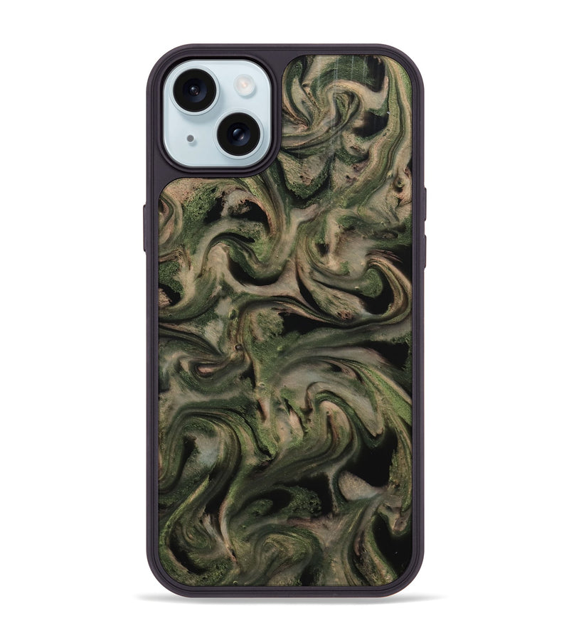 iPhone 15 Plus ResinArt Phone Case - Elio (Green, 798945)
