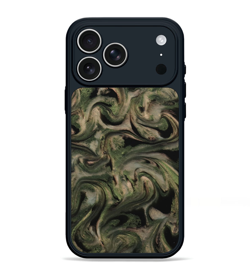 iPhone 17 Pro Max ResinArt Phone Case - Elio (Green, 798945)