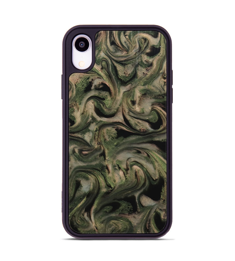 iPhone Xr ResinArt Phone Case - Elio (Green, 798945)