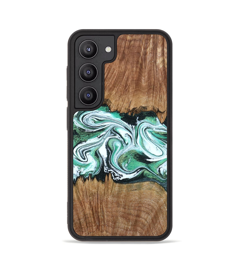 Galaxy S23 Wood Phone Case - Jamaal (Green, 798946)