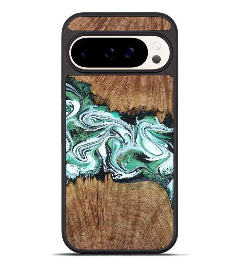 Pixel 9 Pro XL Wood Phone Case - Jamaal (Green, 798946)