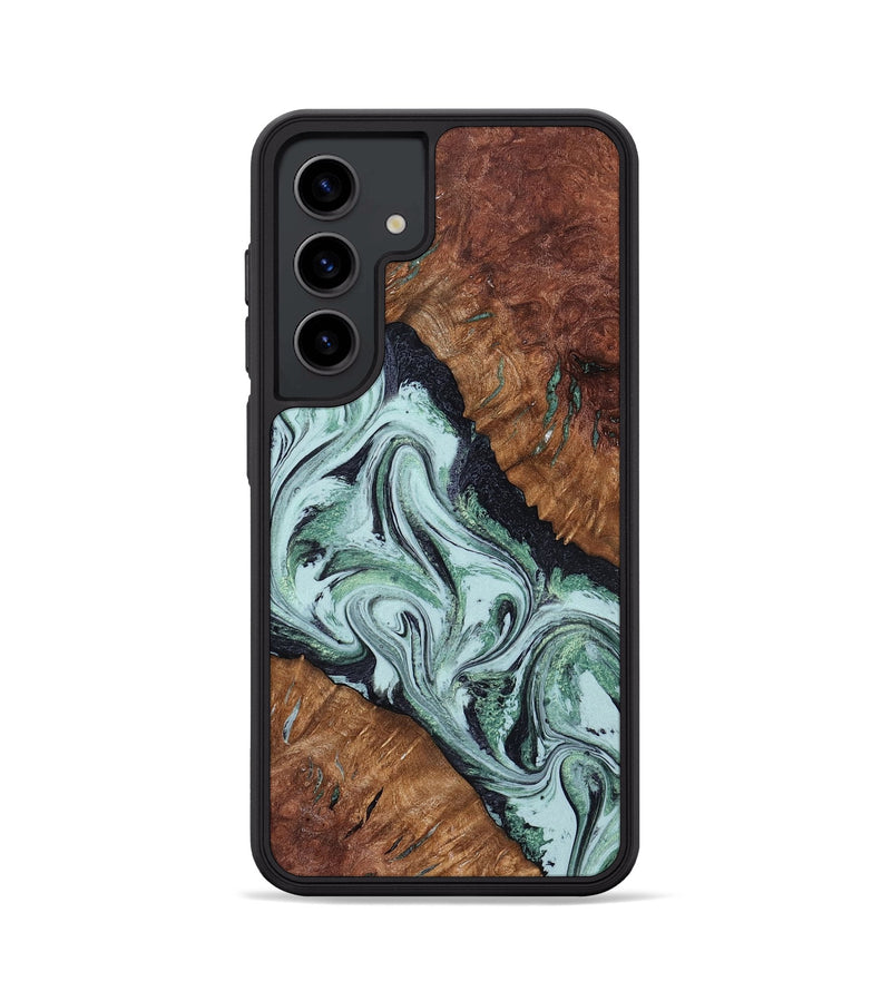 Galaxy S24 Wood Phone Case - Roman (Green, 798948)