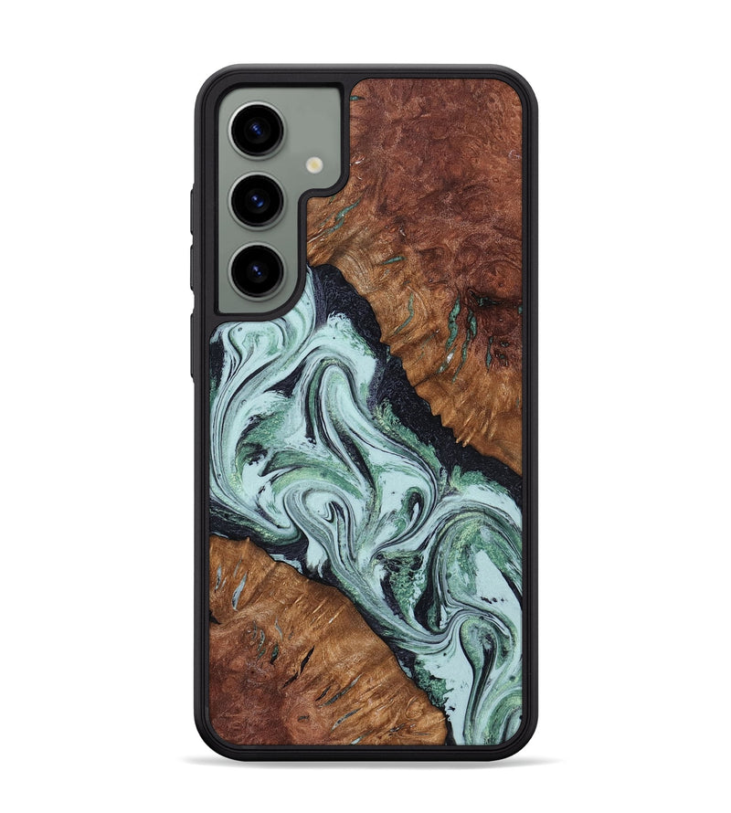 Galaxy S24 Plus Wood Phone Case - Roman (Green, 798948)
