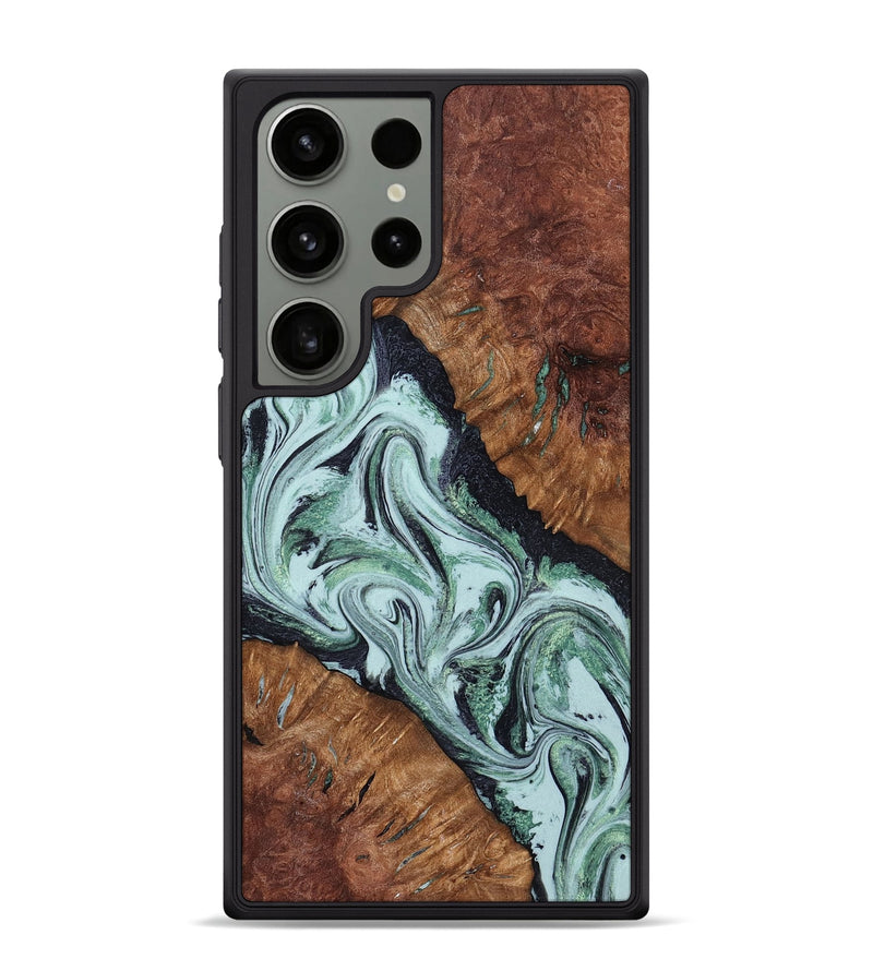 Galaxy S24 Ultra Wood Phone Case - Roman (Green, 798948)