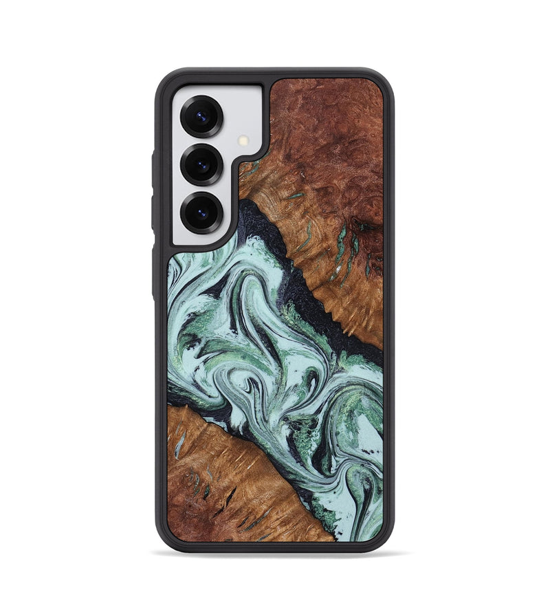Galaxy S25 Wood Phone Case - Roman (Green, 798948)