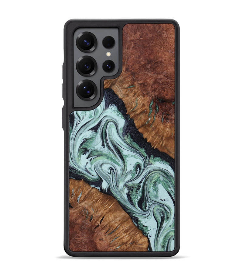 Galaxy S25 Ultra Wood Phone Case - Roman (Green, 798948)