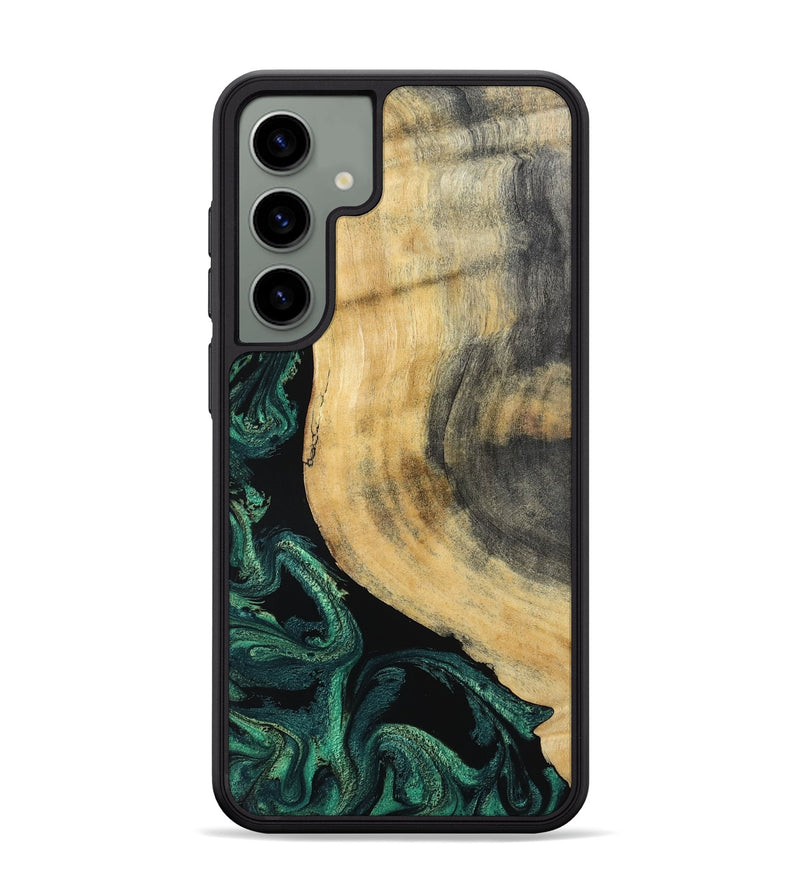 Galaxy S24 Plus Wood Phone Case - Evander (Green, 798950)