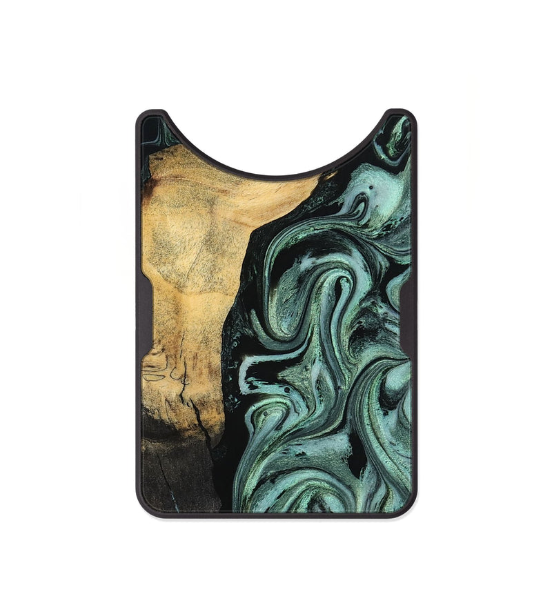 Alloy Wood Wallet - Annetta (Green, 798951)