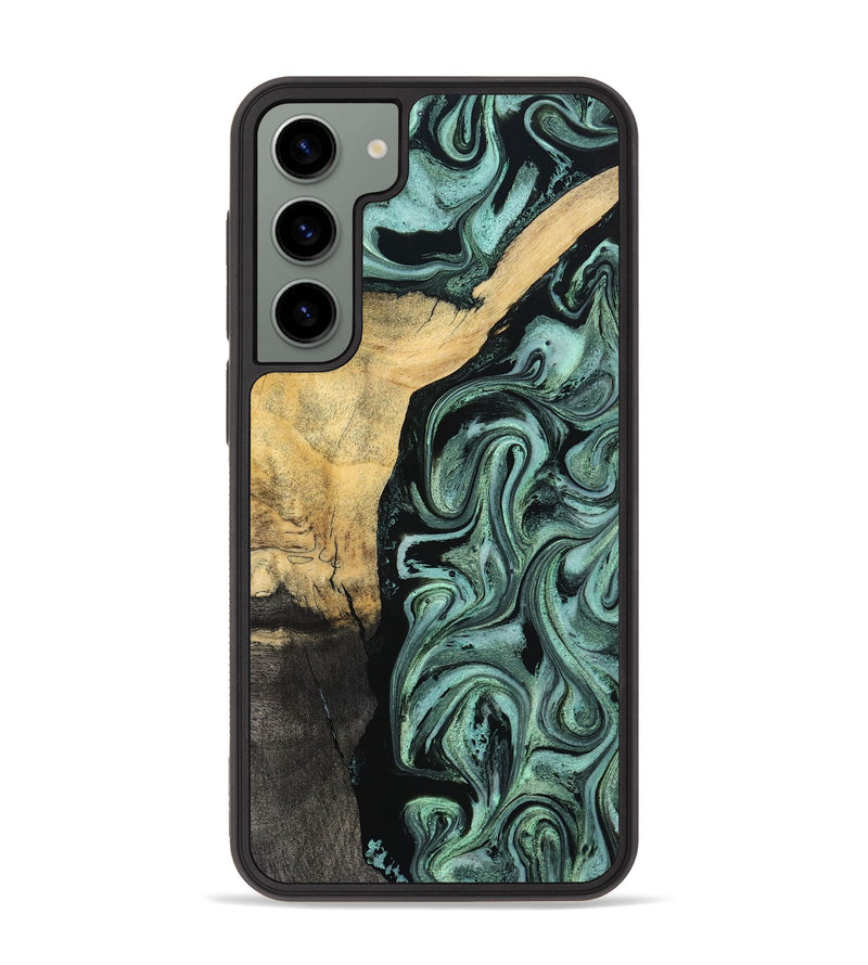 Galaxy S23 Plus Wood Phone Case - Annetta (Green, 798951)
