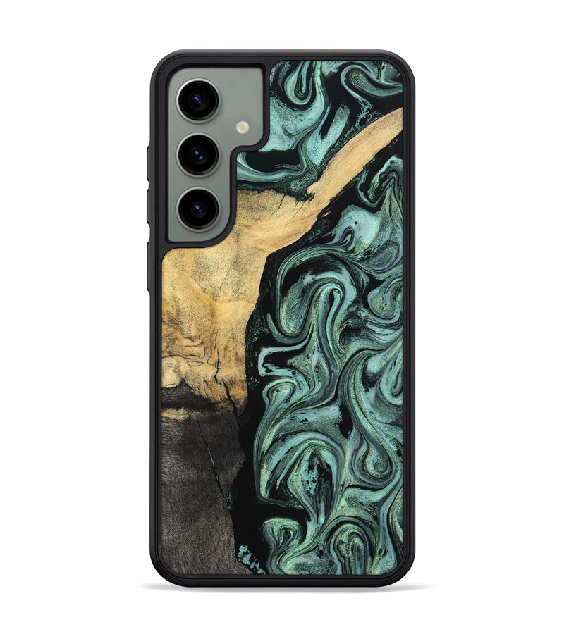 Galaxy S24 Plus Wood Phone Case - Annetta (Green, 798951)