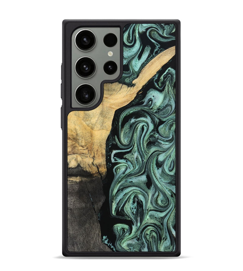 Galaxy S24 Ultra Wood Phone Case - Annetta (Green, 798951)
