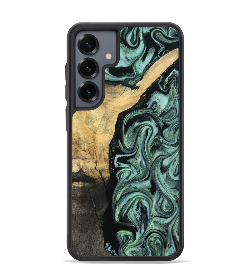 Galaxy S25 Plus Wood Phone Case - Annetta (Green, 798951)