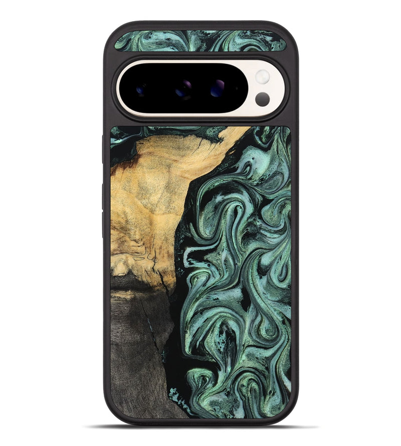 Pixel 10 Pro XL Wood Phone Case - Annetta (Green, 798951)