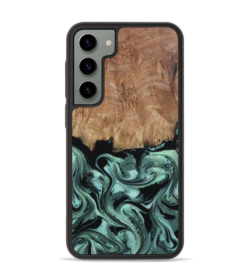 Galaxy S23 Plus Wood Phone Case - Leone (Green, 798952)