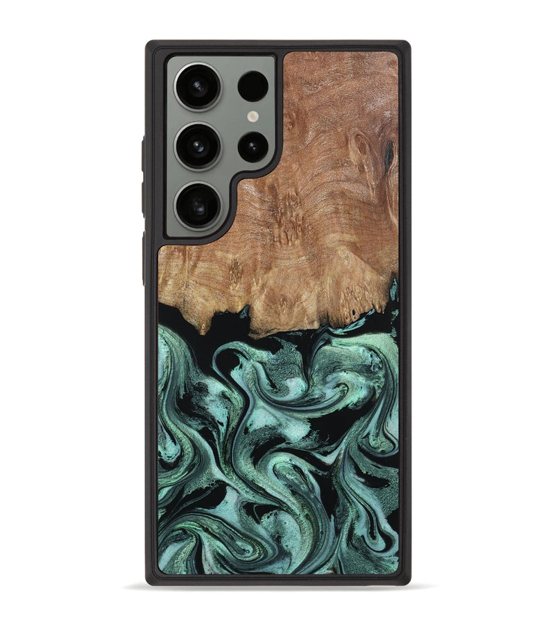 Galaxy S23 Ultra Wood Phone Case - Leone (Green, 798952)