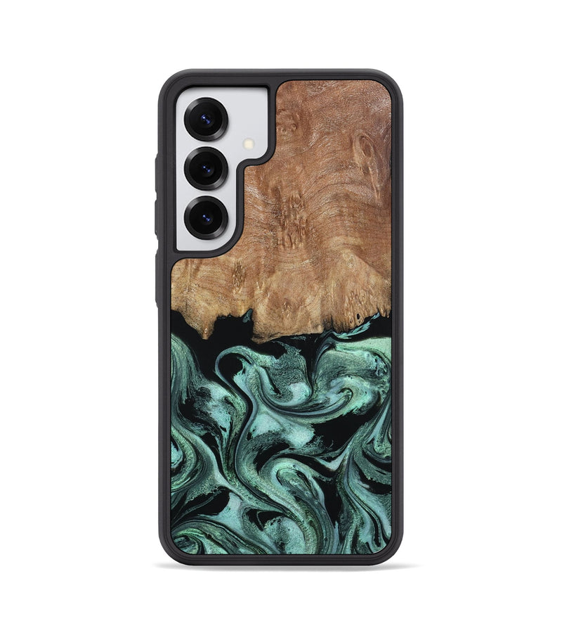 Galaxy S25 Wood Phone Case - Leone (Green, 798952)