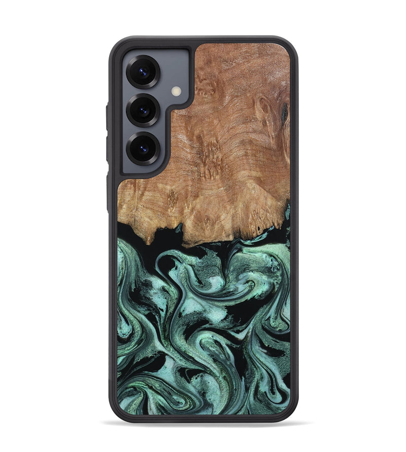 Galaxy S25 Plus Wood Phone Case - Leone (Green, 798952)