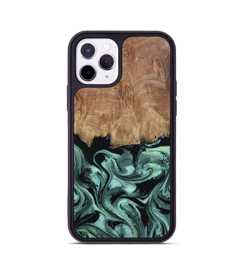 iPhone 11 Pro Wood Phone Case - Leone (Green, 798952)