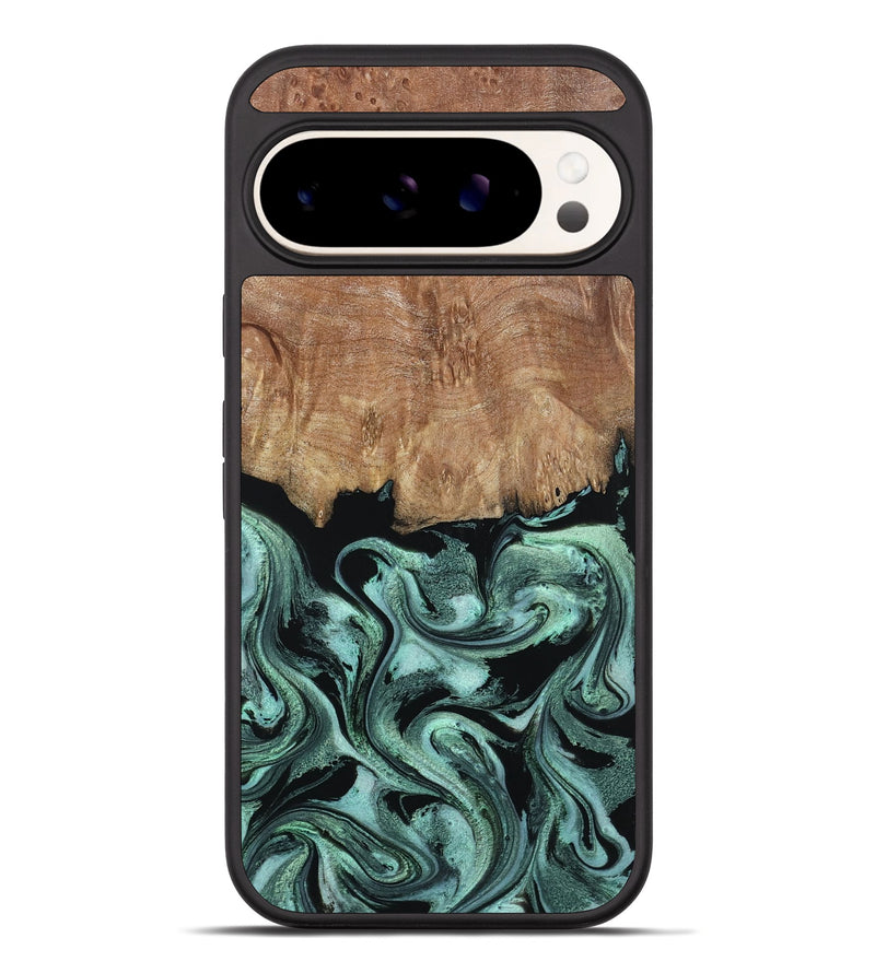 Pixel 10 Pro XL Wood Phone Case - Leone (Green, 798952)