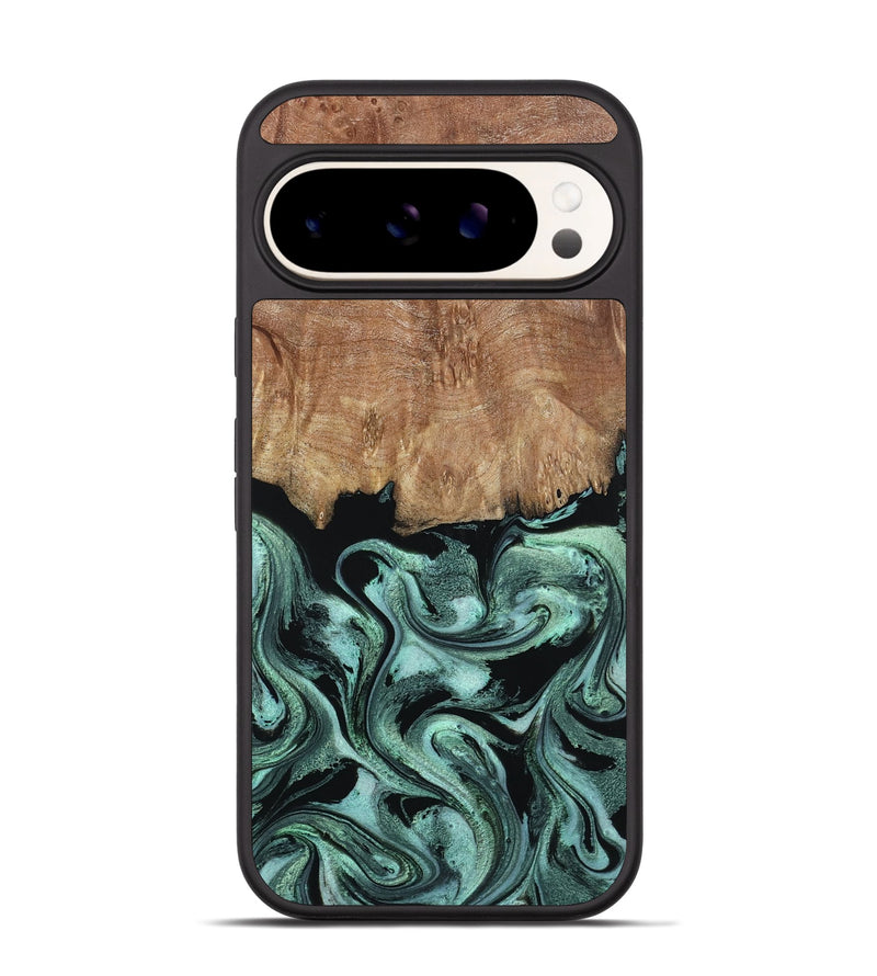 Pixel 9 Pro Wood Phone Case - Leone (Green, 798952)