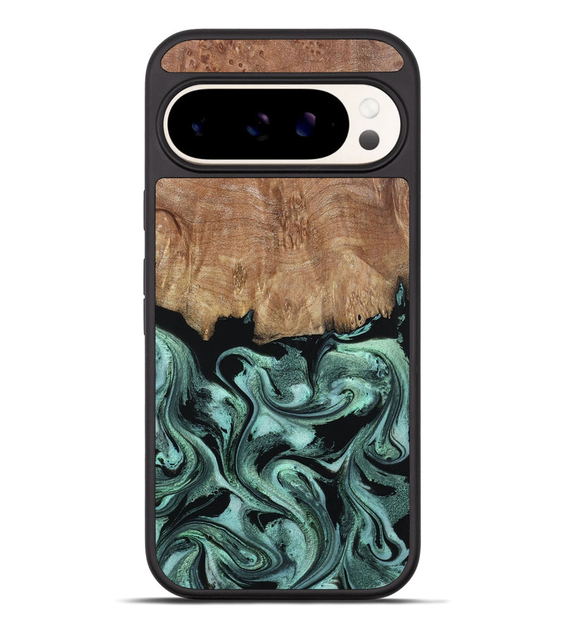 Pixel 9 Pro XL Wood Phone Case - Leone (Green, 798952)