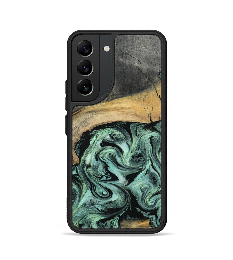 Galaxy S22 Wood Phone Case - Cami (Green, 798953)