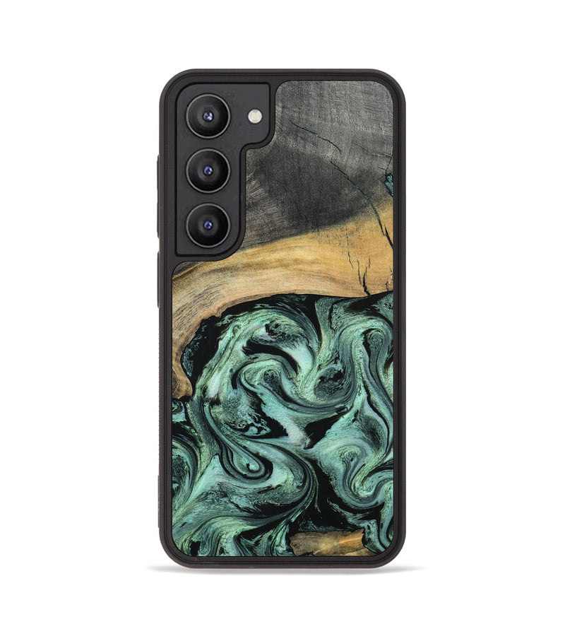 Galaxy S23 Wood Phone Case - Cami (Green, 798953)