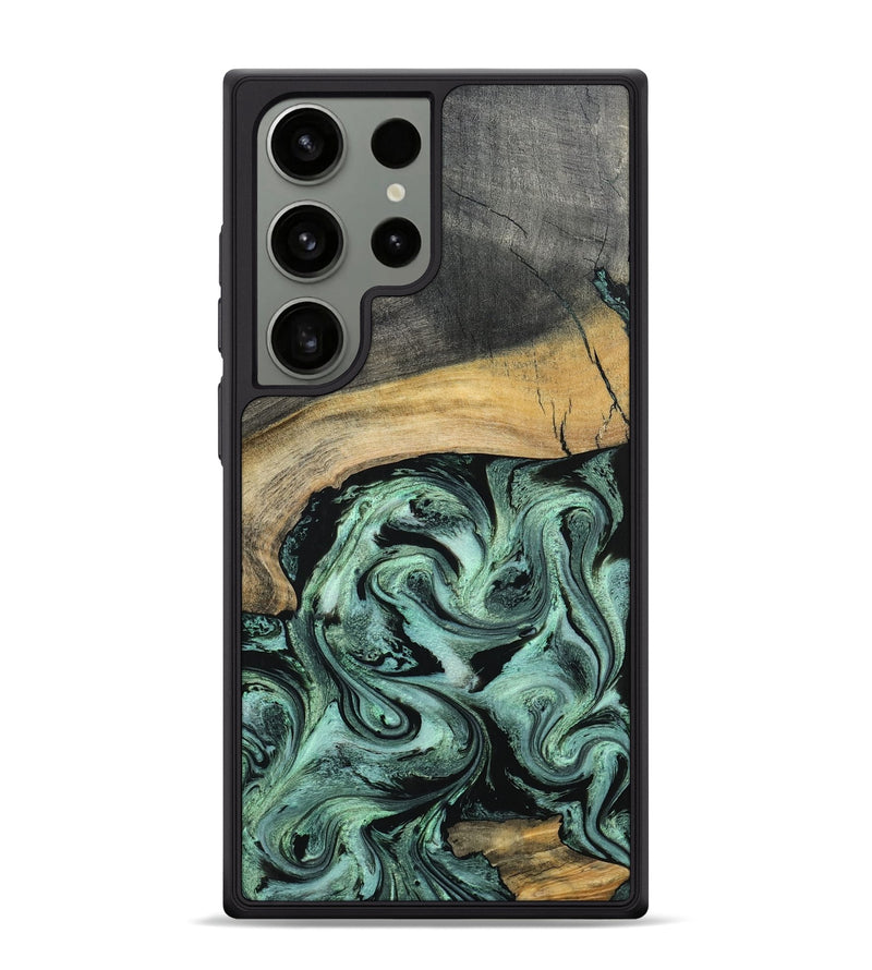 Galaxy S24 Ultra Wood Phone Case - Cami (Green, 798953)