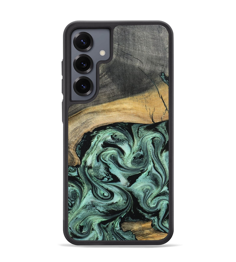 Galaxy S25 Plus Wood Phone Case - Cami (Green, 798953)