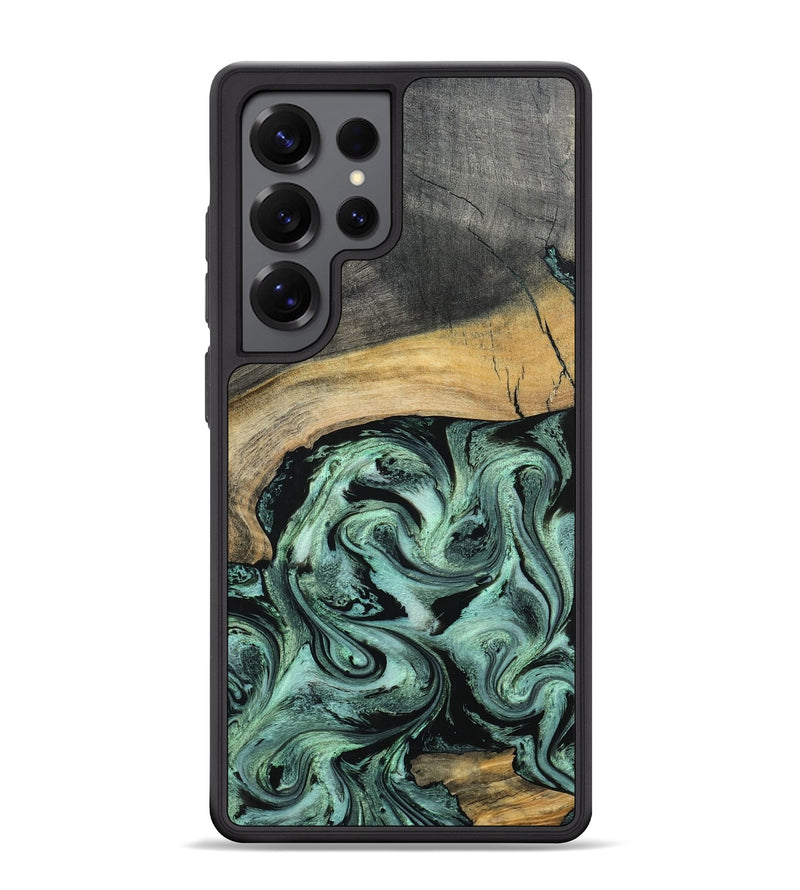 Galaxy S25 Ultra Wood Phone Case - Cami (Green, 798953)