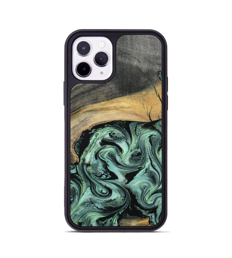 iPhone 11 Pro Wood Phone Case - Cami (Green, 798953)