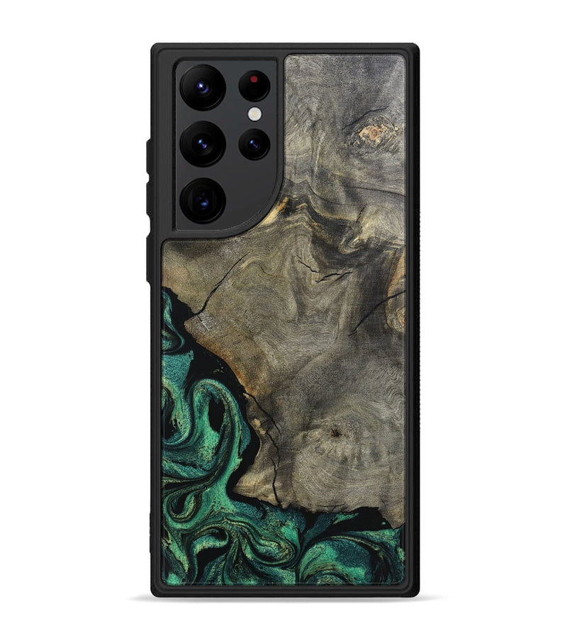 Galaxy S22 Ultra Wood Phone Case - Santos (Green, 798954)