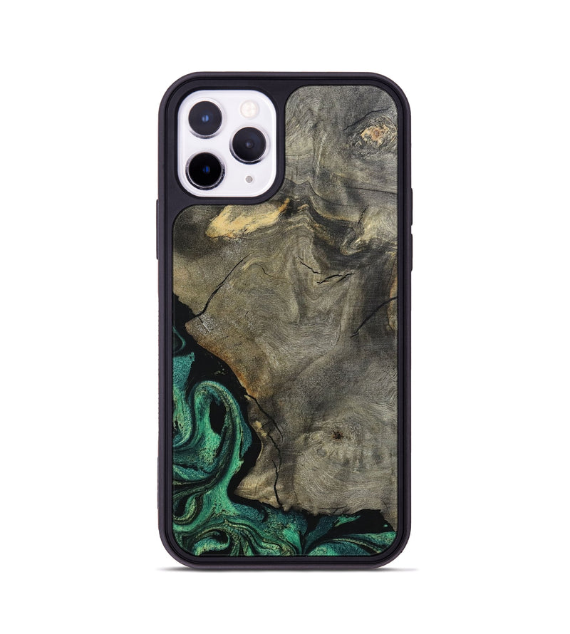 iPhone 11 Pro Wood Phone Case - Santos (Green, 798954)