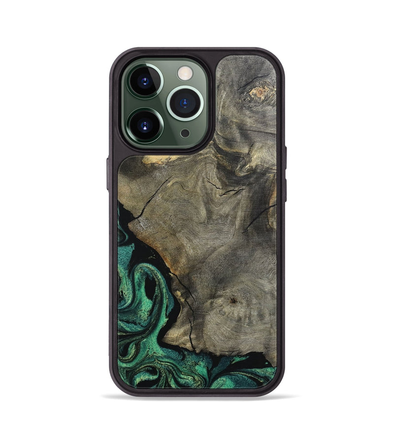 iPhone 13 Pro Wood Phone Case - Santos (Green, 798954)