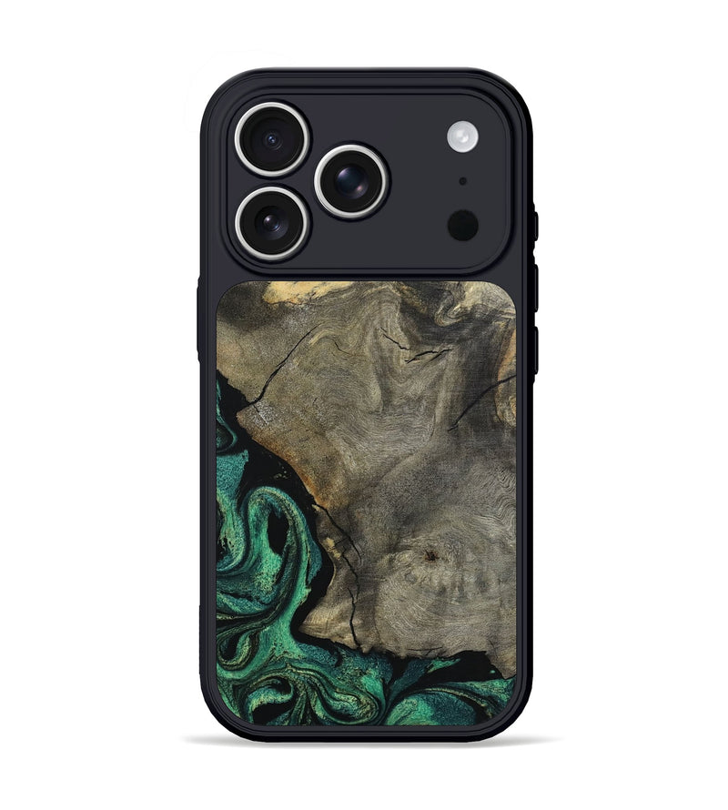 iPhone 17 Pro Wood Phone Case - Santos (Green, 798954)
