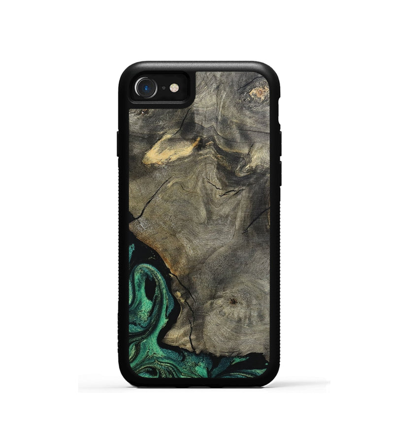 iPhone SE Wood Phone Case - Santos (Green, 798954)