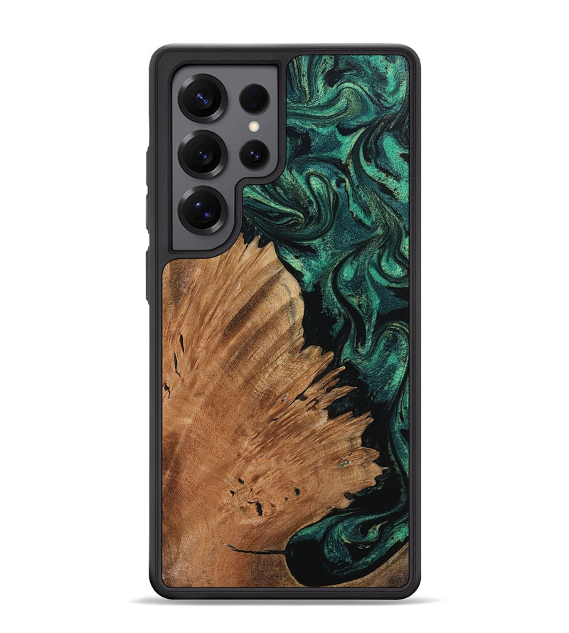 Galaxy S25 Ultra Wood Phone Case - Floy (Green, 798955)